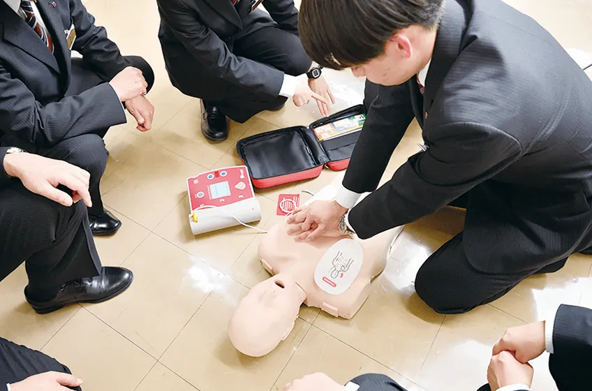 AED講習の風景